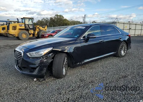 2018 Genesis G90 Premium из США, поврежденный, VIN KMHG34JA5JU038186